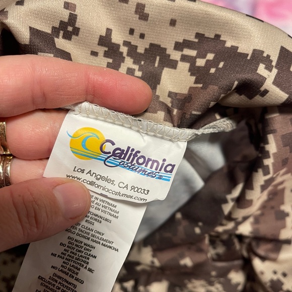 Toddler army costume L 4-6 - Picture 5 of 10